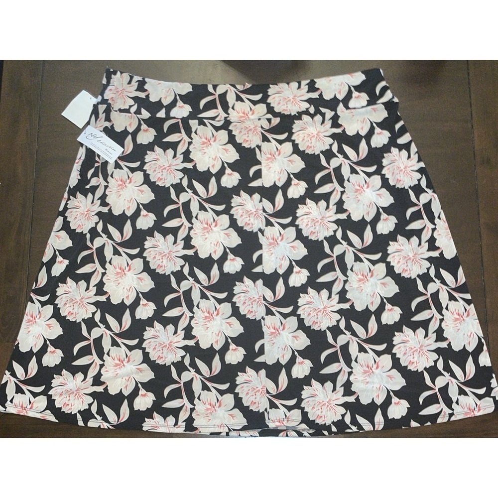 💕NY Collection Floral  Skirt